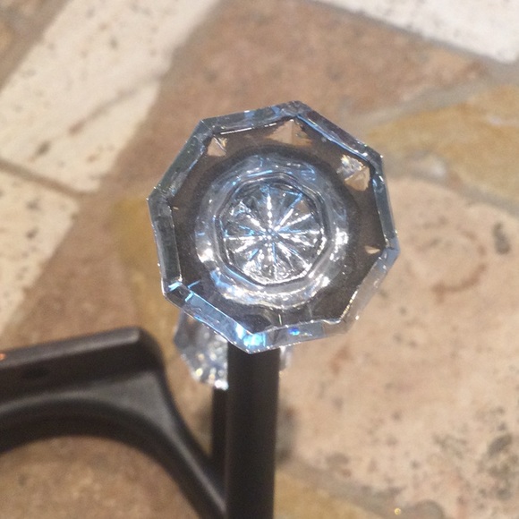 2 Vintage glass knob hooks - Picture 6 of 12